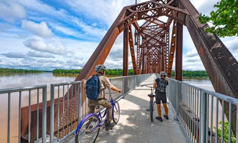 The Yancopin Trailhead section at Delta Heritage Trail State Park is opening soon. Photo by Kirk Jordan. 